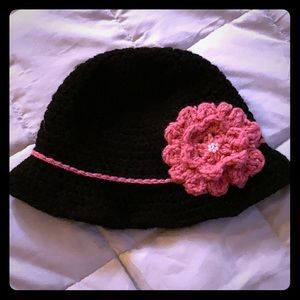 Crochet Flower Bucket Hat